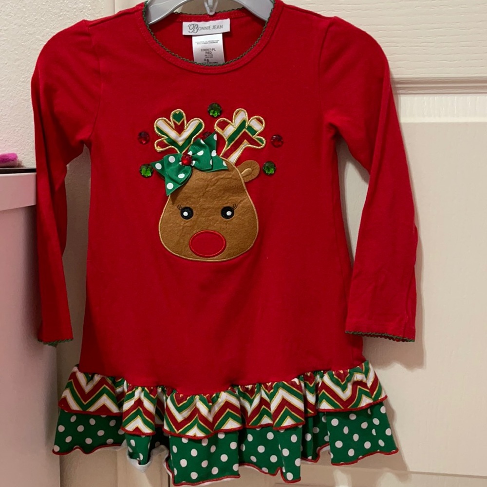 Bonnie Jean girl’s Christmas outfit